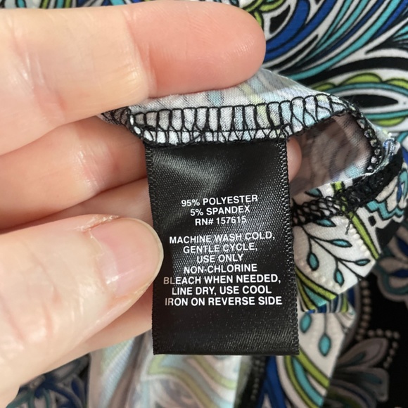 Women 4 Small Beautiful Paisley Dress Spring Summer Gorgeous NWT - Picture 6 of 6